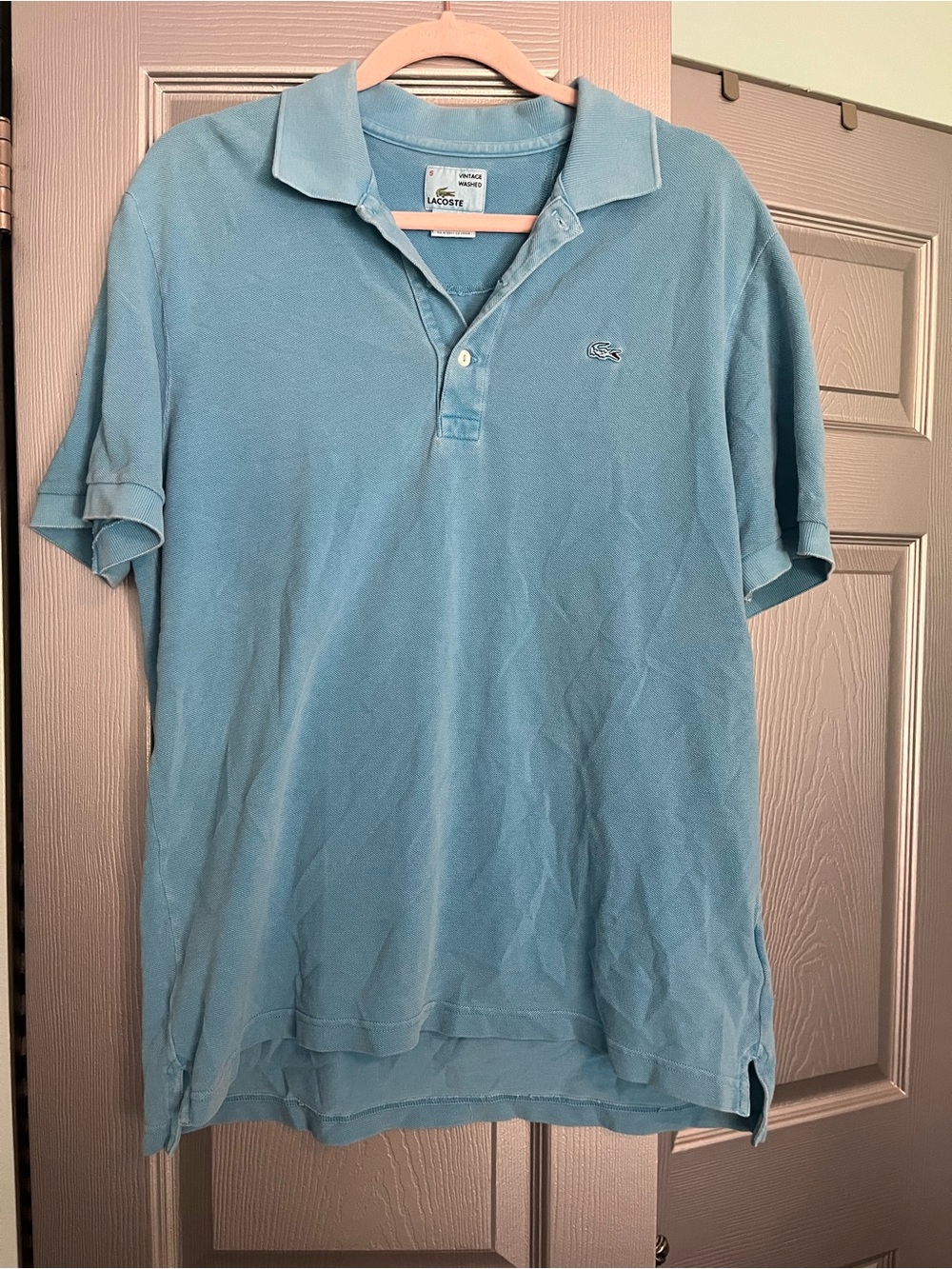Lacoste Men's Polo Shirt - Sky Blue